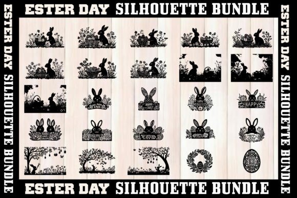 Download Easter Day Silhouette Bundle - Easter day Collection