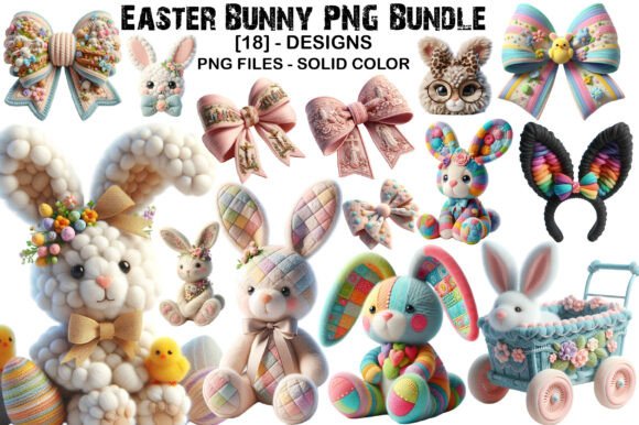 Download Easter Bunny PNG Bundle - Easter bunny png Collection