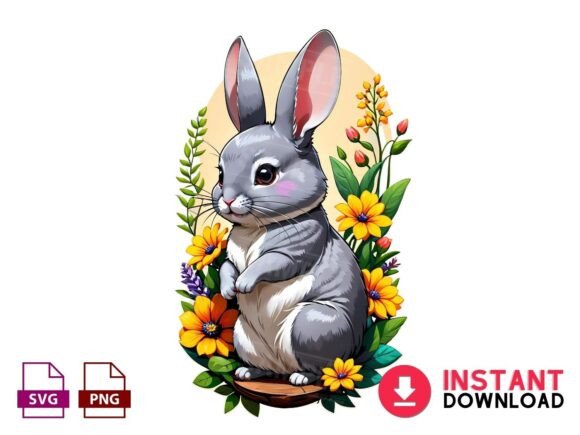 Download Vibrant Easter Bunny Png Colorful - Easter bunny png Collection