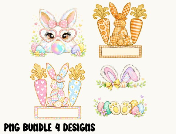Download Easter Bunny PNG Bundle - Easter bunny png Collection