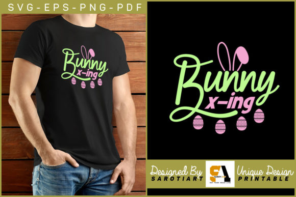 Download Easter Day Quotes Design Bunny X-ing SVG - Easter day Collection