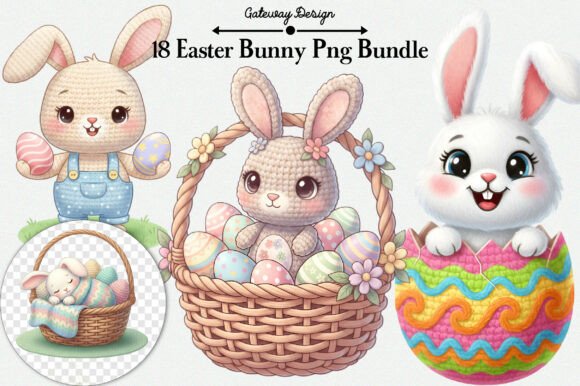 Download Easter Bunny PNG Bundle - Easter bunny png Collection