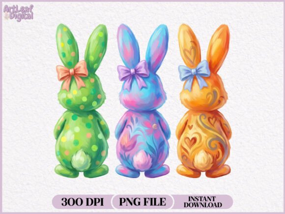 Download Hand Painted Easter Bunny PNG - Easter bunny png Collection