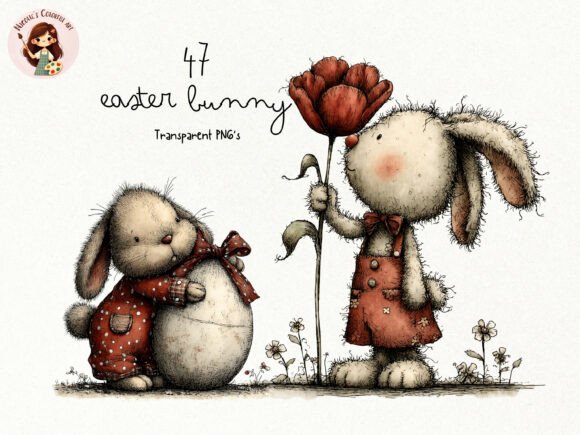 Download Easter Bunny PNG Clipart Bundle - Easter bunny png Collection